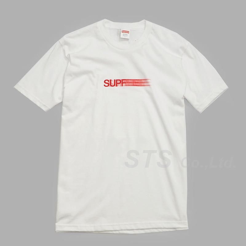 Supreme Motion Logo Tee "White"