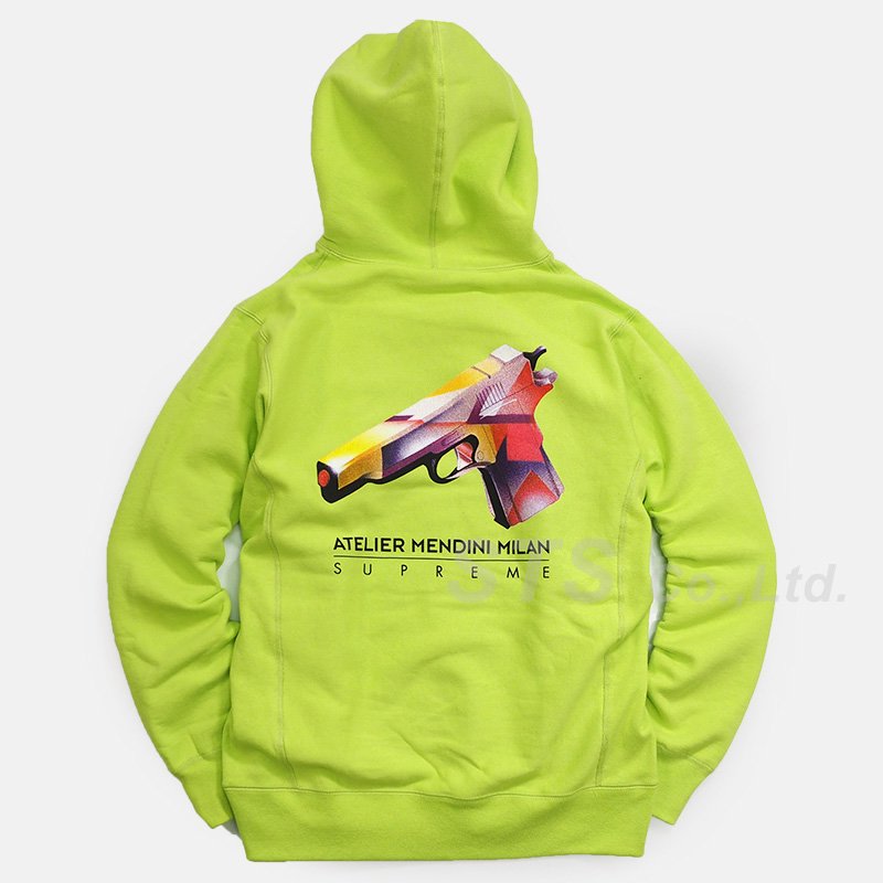 (L)Supreme Mendini Gun Hooded Sweatshirt