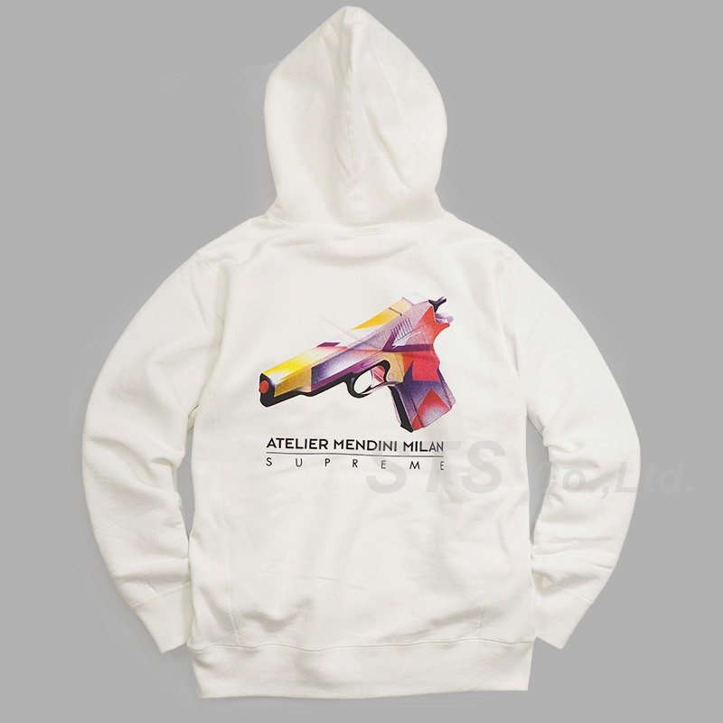 (L)Supreme Mendini Gun Hooded Sweatshirt