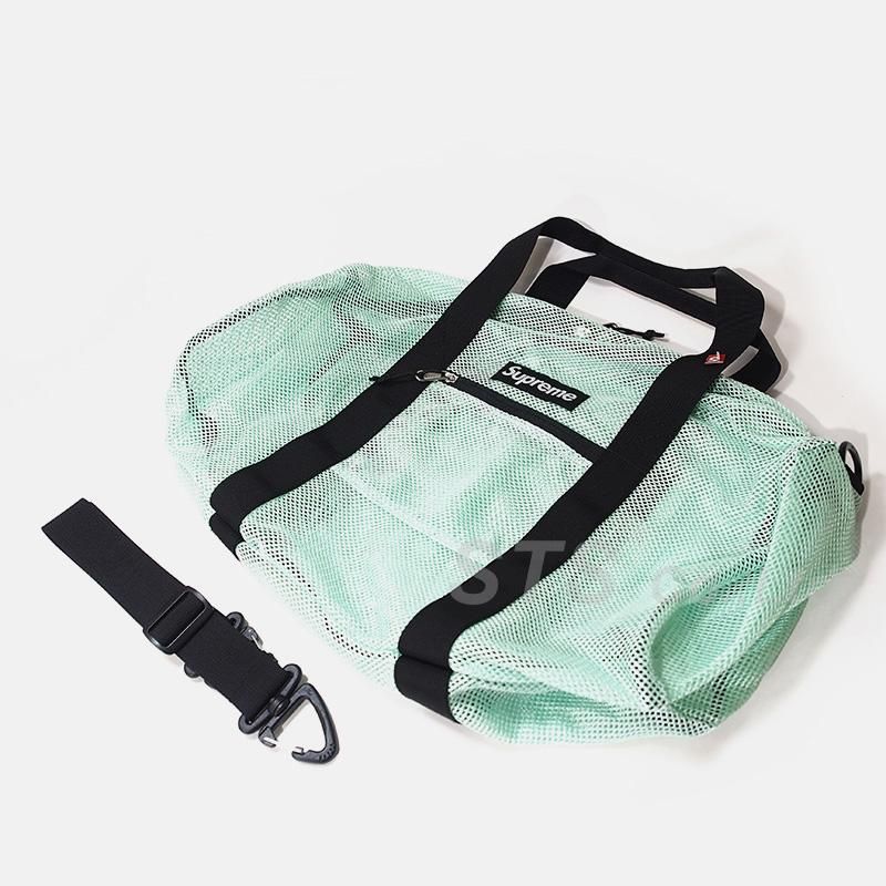 Supreme 16ss Mesh Duffle Bag ネイビー Supreme - Mesh Duffle Bag - UG.SHAFT