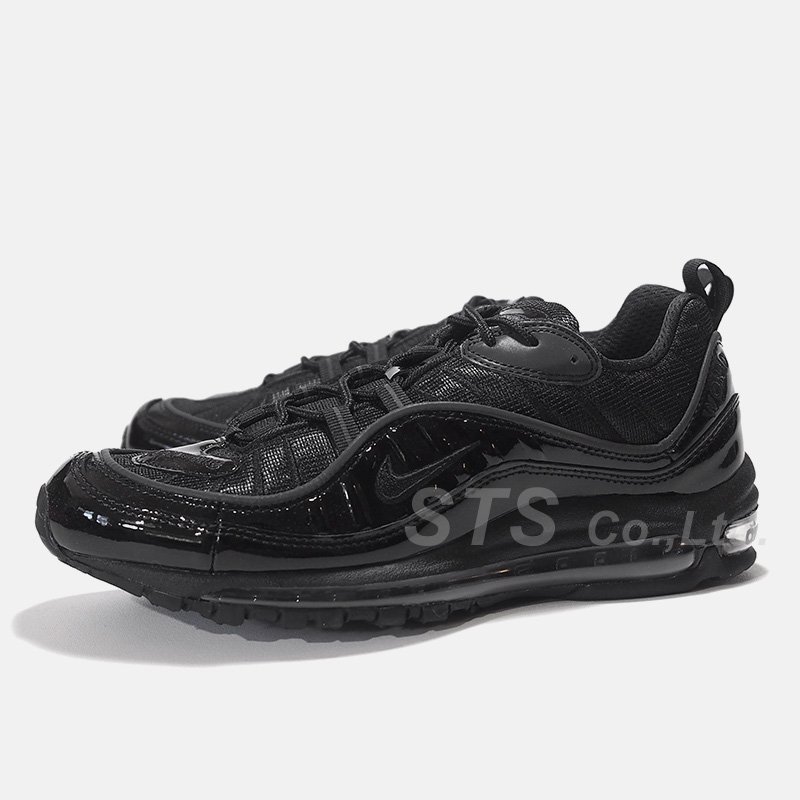 Nike air max 98 mens black on sale