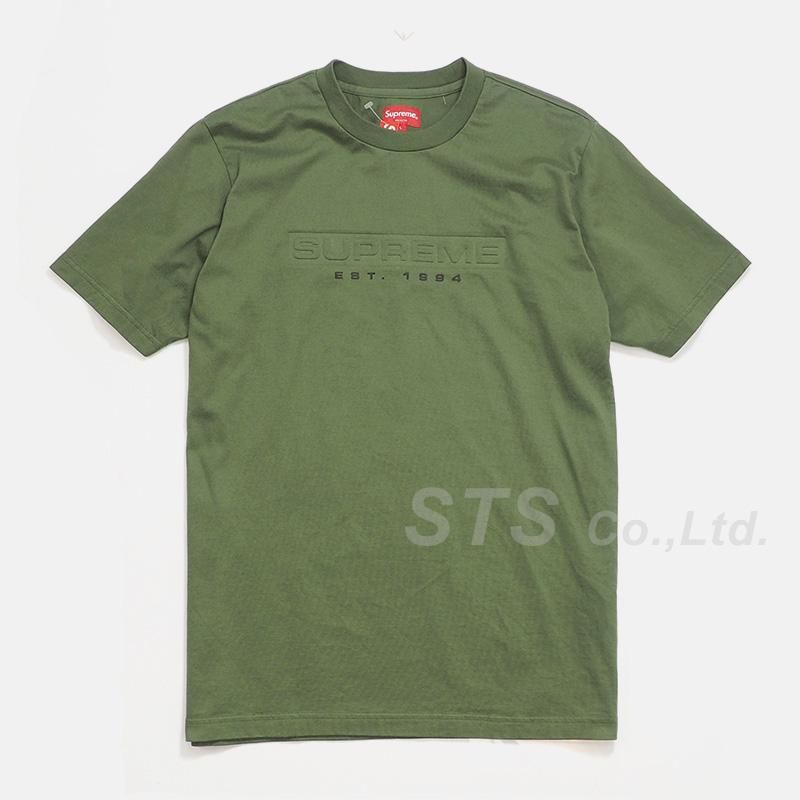 大人気新作 Supreme - Debossed Tee - UG.SHAFT トップス