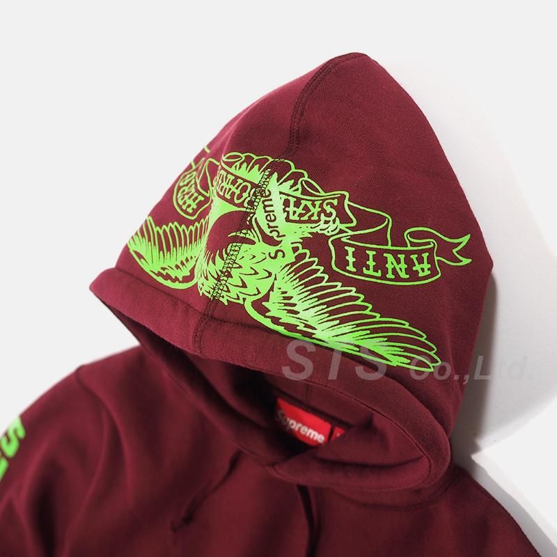 Supreme/ANTIHERO Hooded Sweatshirt - UG.SHAFT