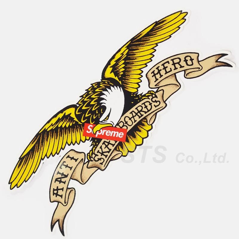 小物 SUPREME ANTIHERO OVERSIZE STICKER Supreme/ANTIHERO Oversized Sticker - UG.SHAFT