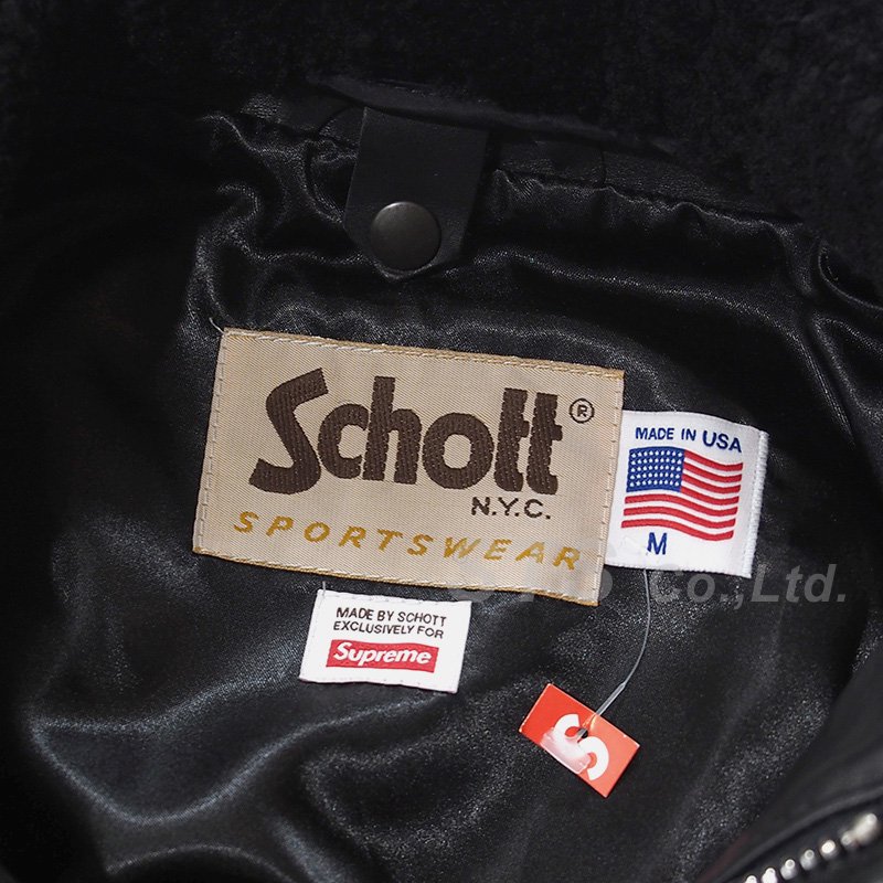 Supreme/Schott Leather A-2 Fight Jacket - UG.SHAFT