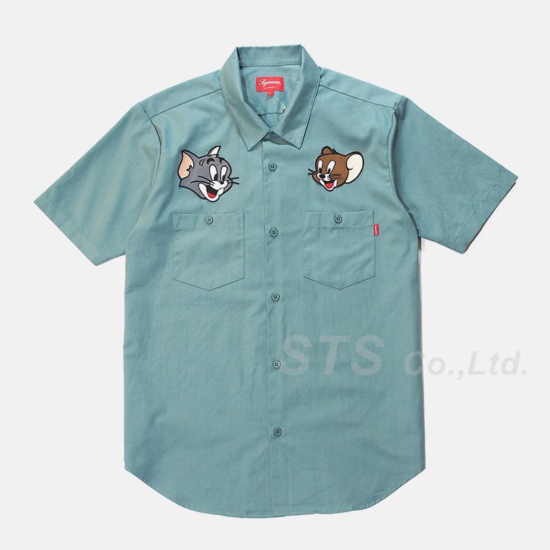 Supreme 2016FW Tom＆Jerry Work Shirt Mサイズ