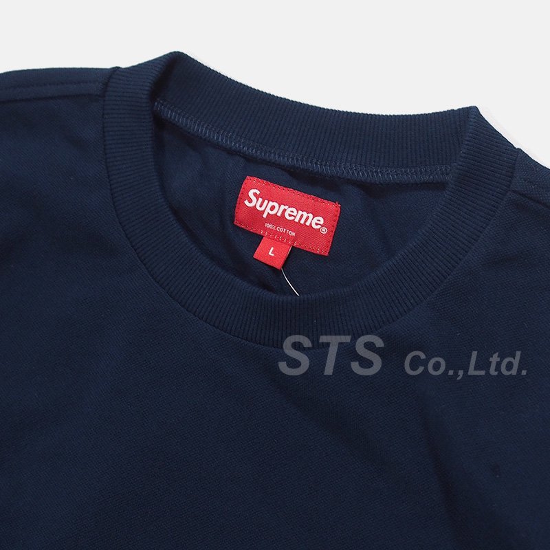 Supreme - Small Box Pique Crewneck - UG.SHAFT