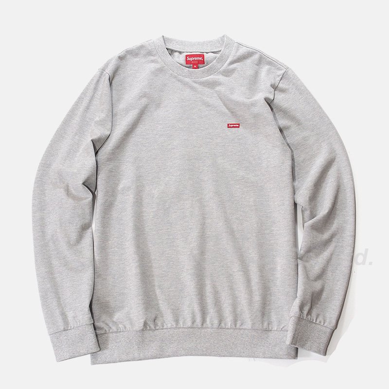 Supreme - Small Box Pique Crewneck - UG.SHAFT