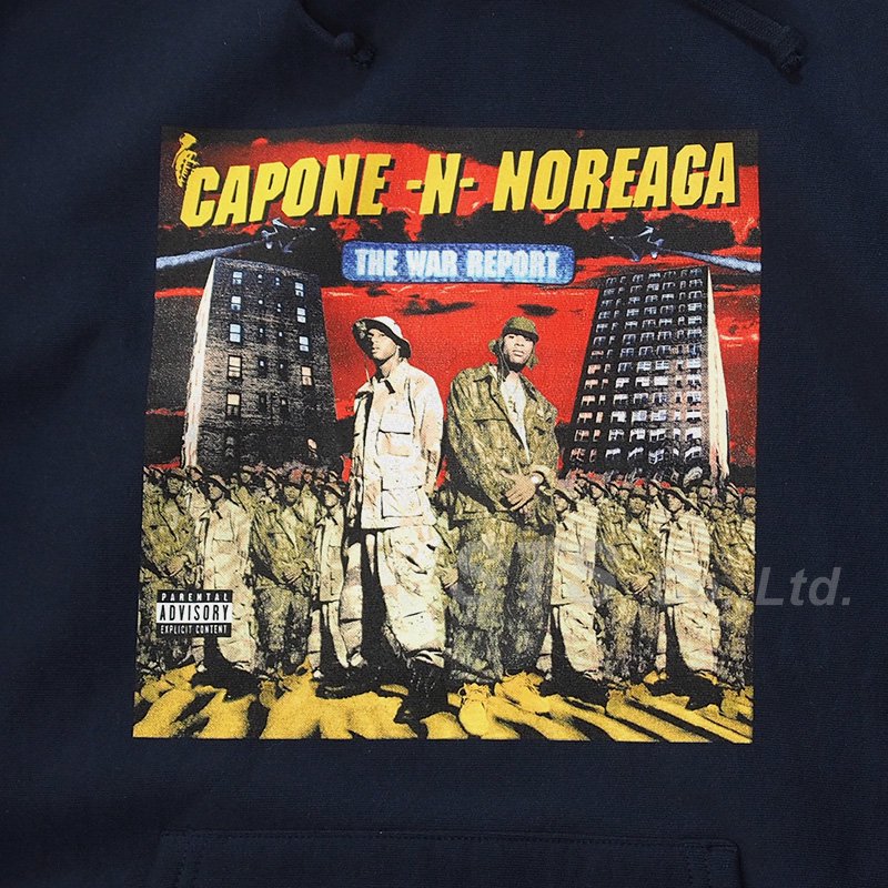 Supreme capone n noreaga on sale hoodie