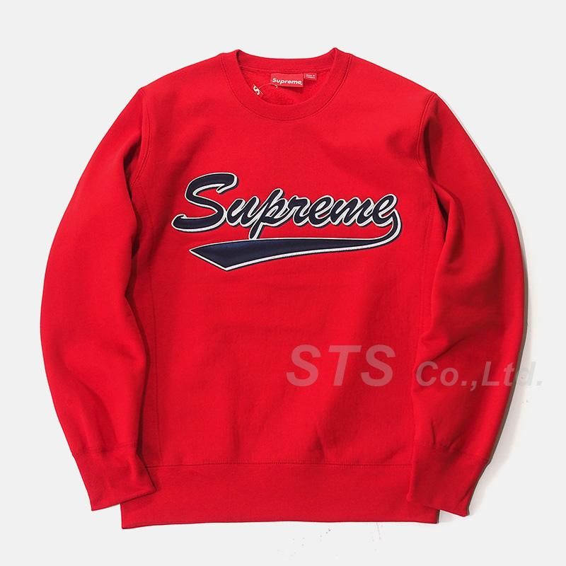 16F/W Supreme Brush Script Crewneck