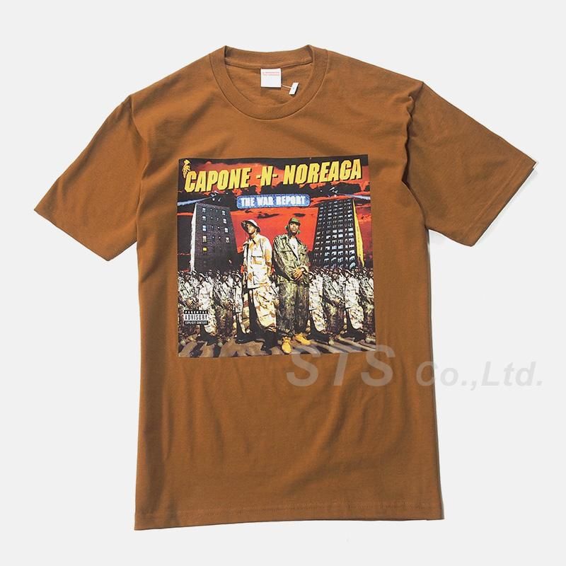 Supreme 16AW The War Report CNN Tシャツ LCaponenNoreaga