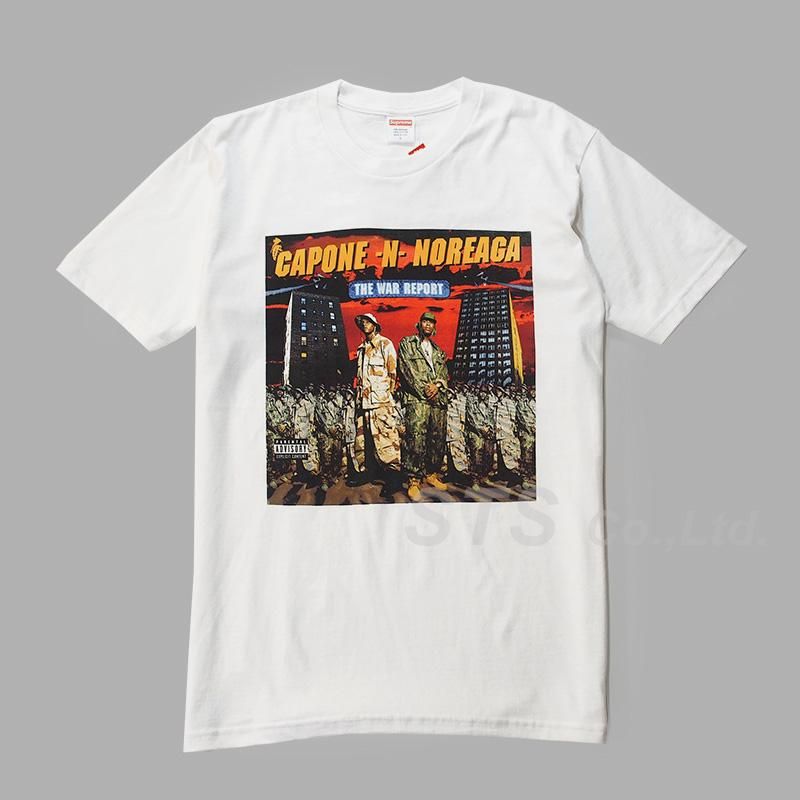 Supreme 16AW The War Report CNN Tシャツ LCaponenNoreaga