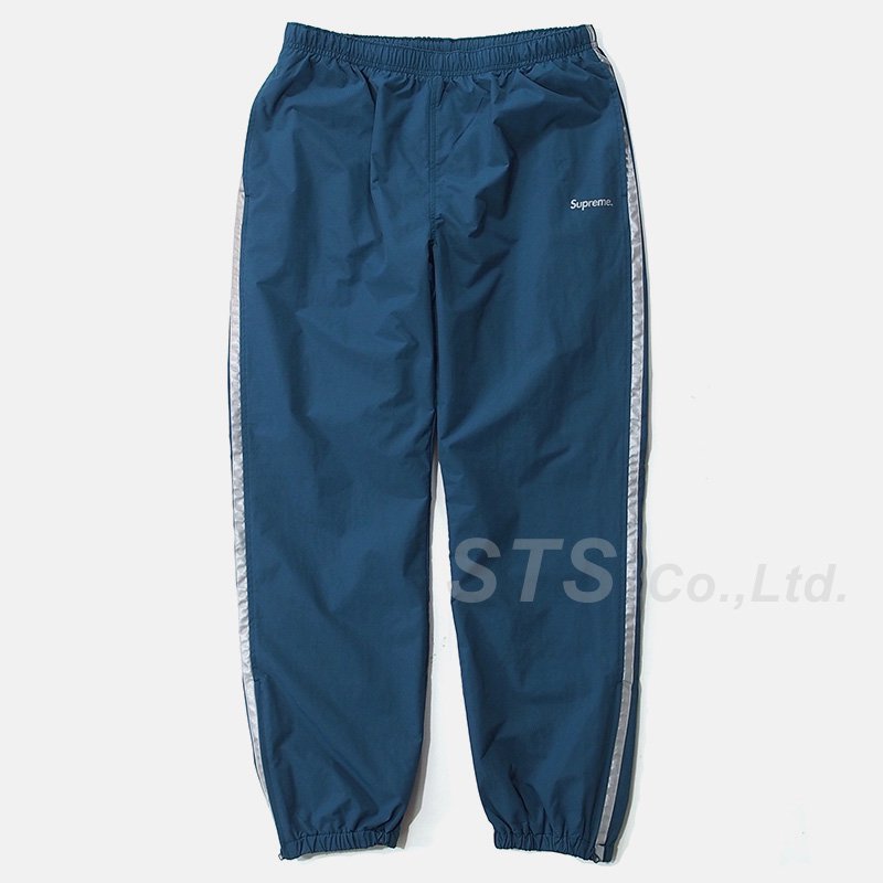 supreme 16aw 3M reflective track pants-