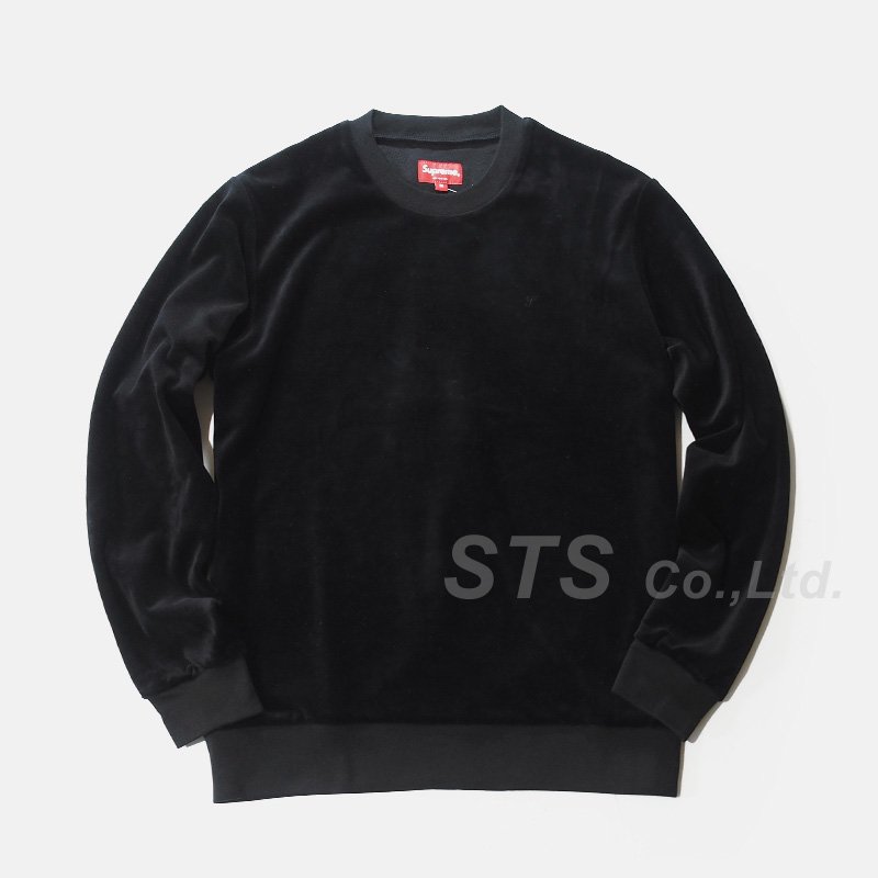 Supreme discount velour crewneck