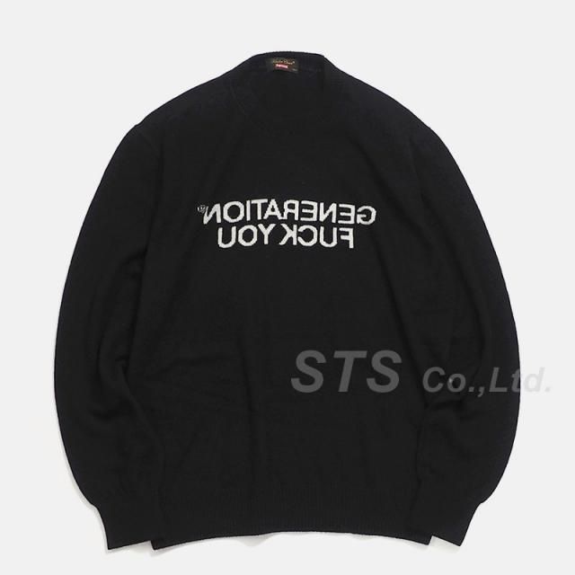 Supreme/UNDERCOVER Generation Fuck You Sweater