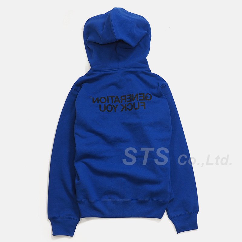 Supreme/UNDERCOVER Generation Fuck You Zip Up Sweat - UG.SHAFT