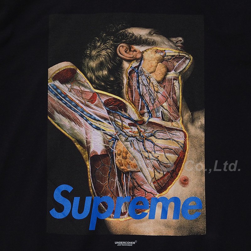 Tシャツ/カットソー(半袖/袖なし)supreme×undercover anatomy tee