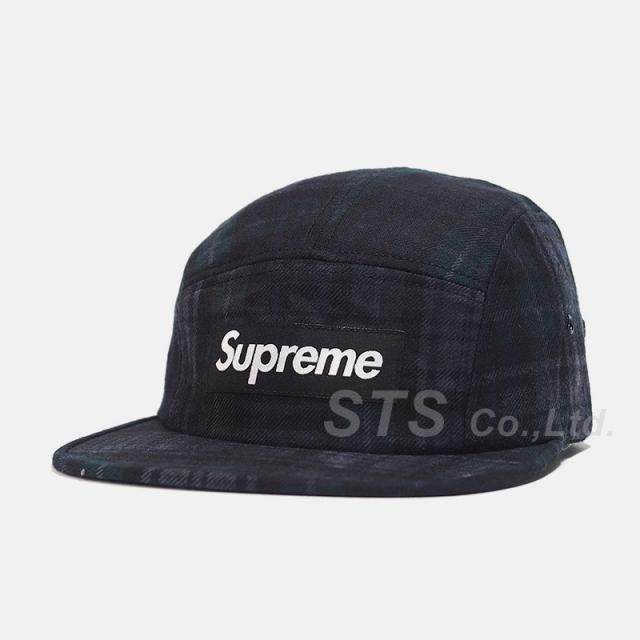 Supreme - Plaid Camp Cap
