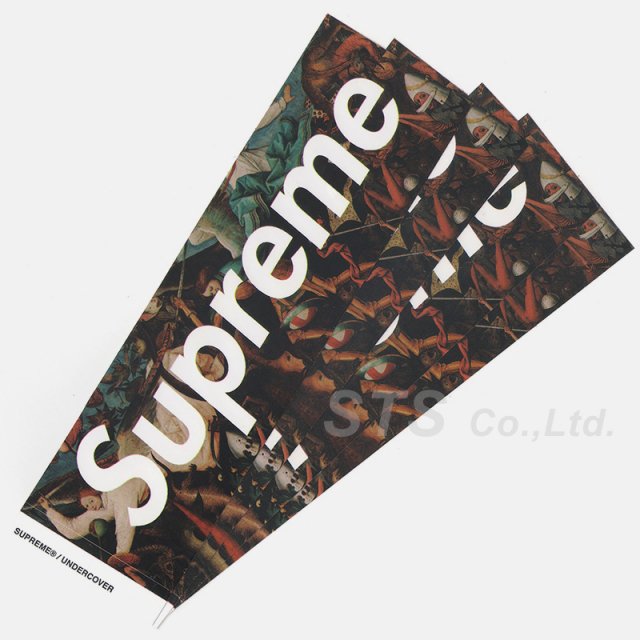 Supreme/UNDERCOVER The Fall of the Rebel Angels Box Logo Sticker