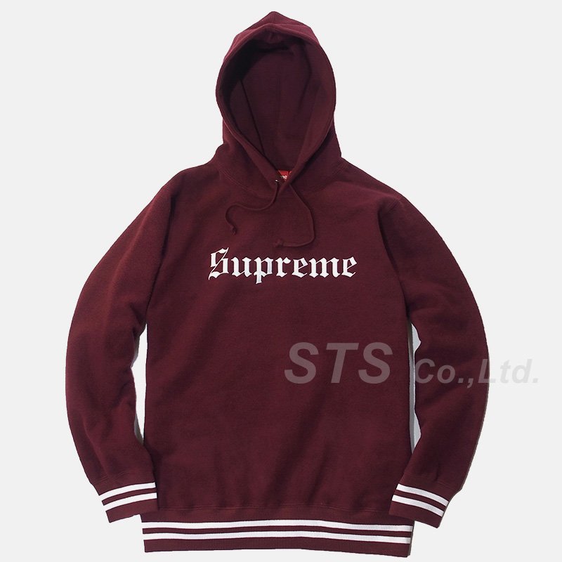 Supreme - Reverse Fleece Hooded Sweatshirt - UG.SHAFT