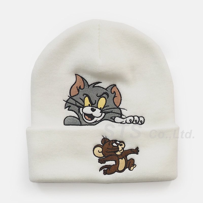 クーポン対象外】 Supreme Tom Jerry Beanie トムとジェリー ブラウン