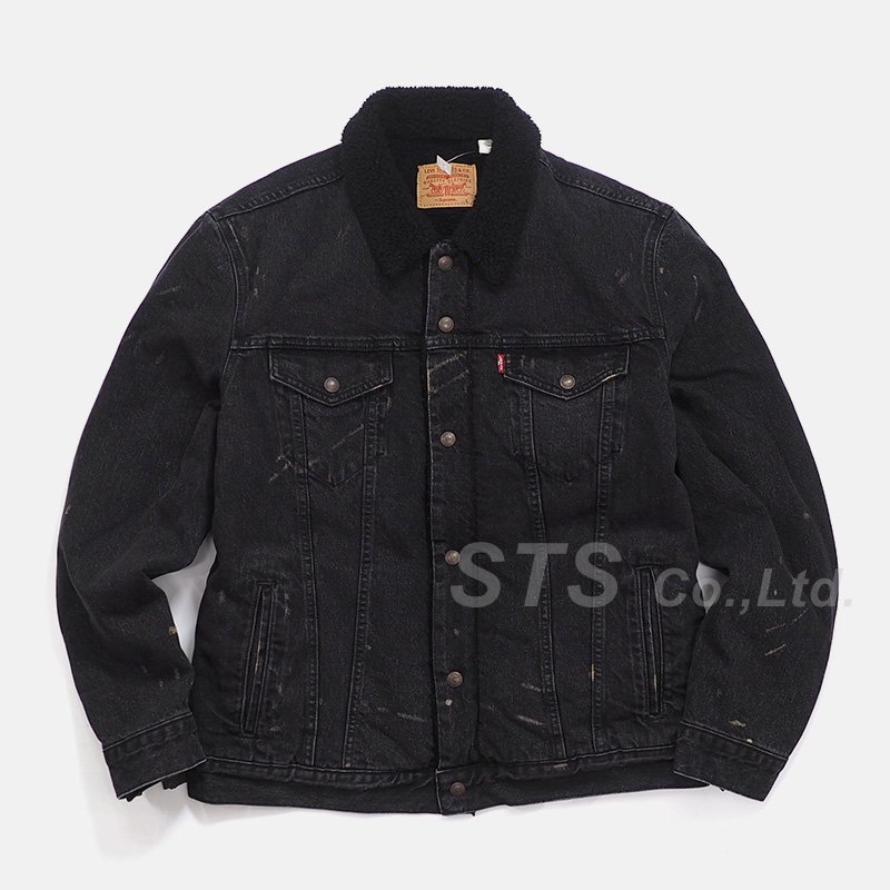 SUPREME ×levis  bleached trucker jacketジャケット/アウター