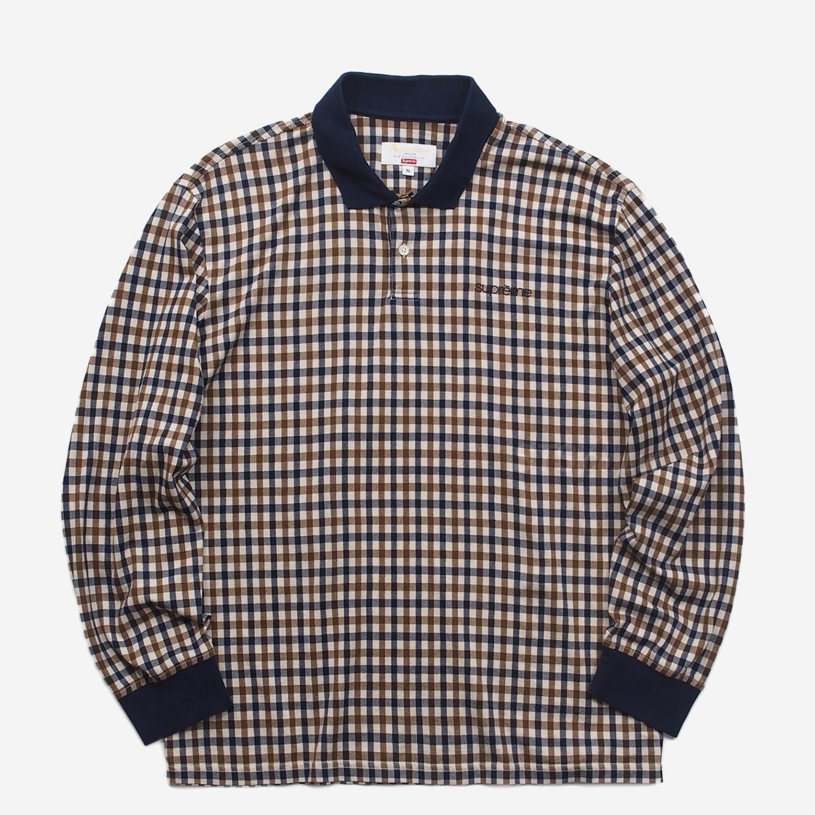 SupSupreme Aquascutum Club Check Polo - ポロシャツ