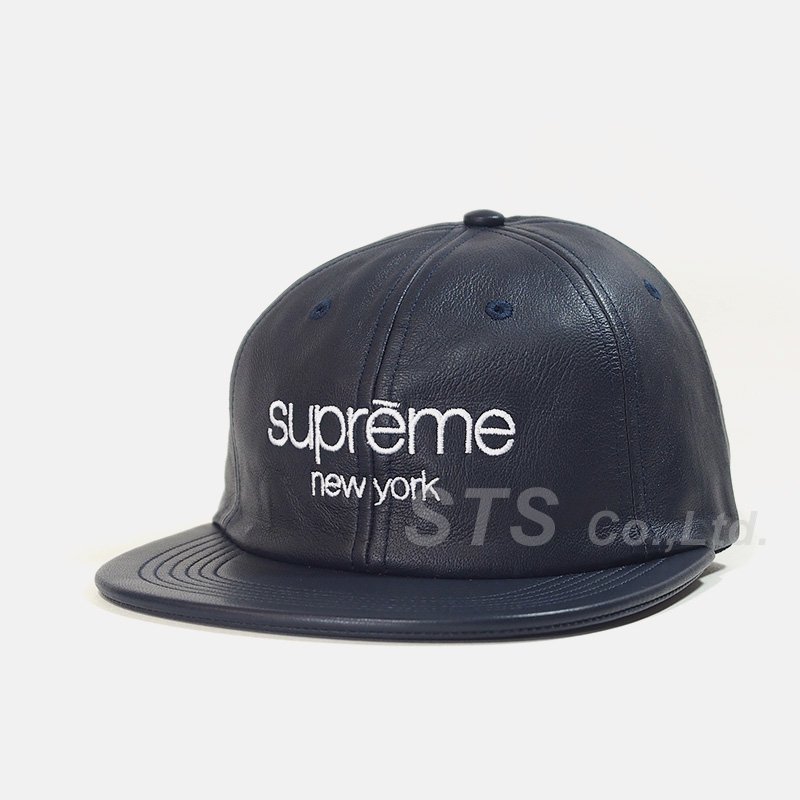 Supreme - Leather Classic Logo 6-Panel - UG.SHAFT