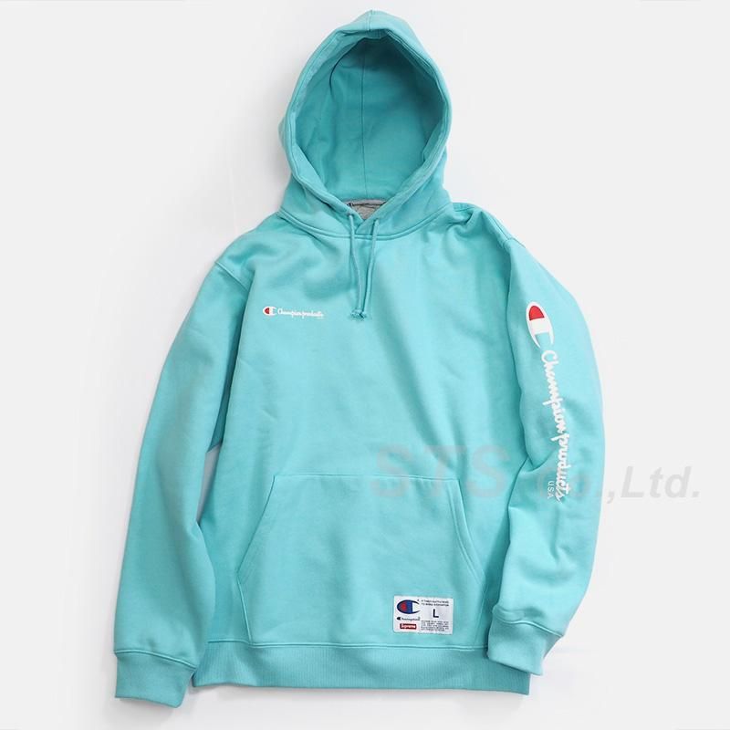 Supreme/Champion Hooded Sweatshirt - UG.SHAFT