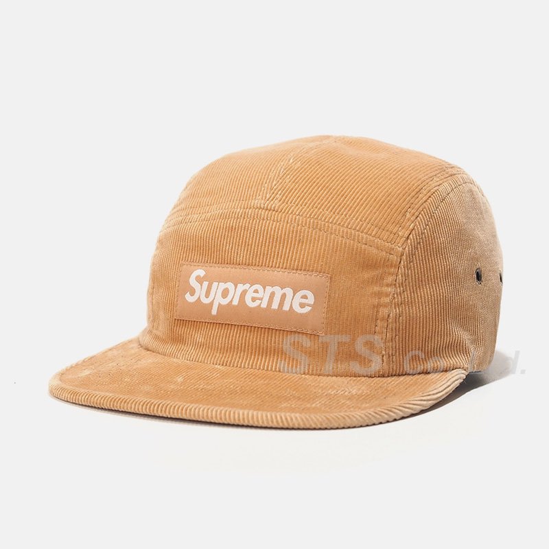 16AW SUPREME Corduroy Camp Cap F Gold