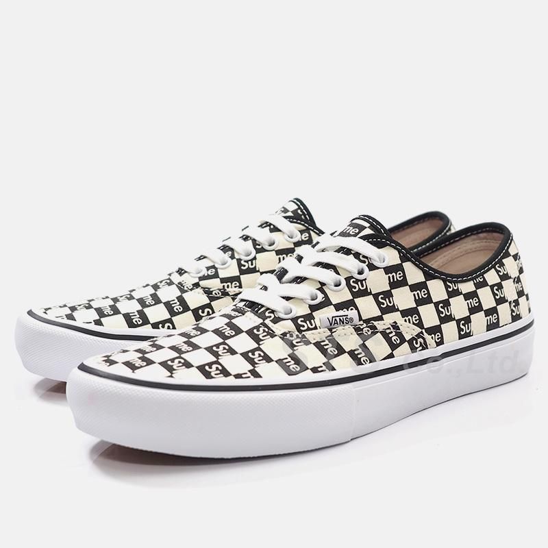 Supreme/Vans Checker Logo Authentic - UG.SHAFT