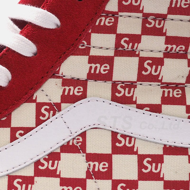 Supreme/Vans Checker Logo Sk8-Hi - UG.SHAFT