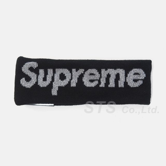 Supreme - New Era  Reflective Logo Headband
