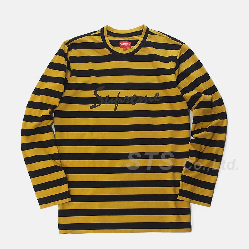 魅力的な Supreme 16AW Medium Stripe L/S Tee - トップス