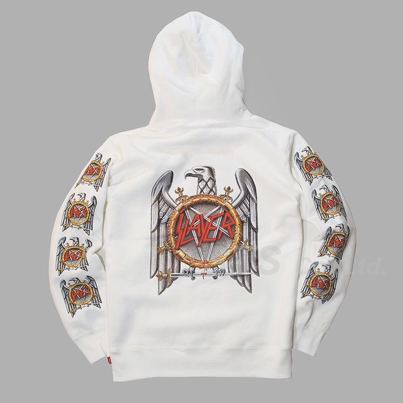 Supreme/Slayer Eagle Hooded Sweatshirt - UG.SHAFT