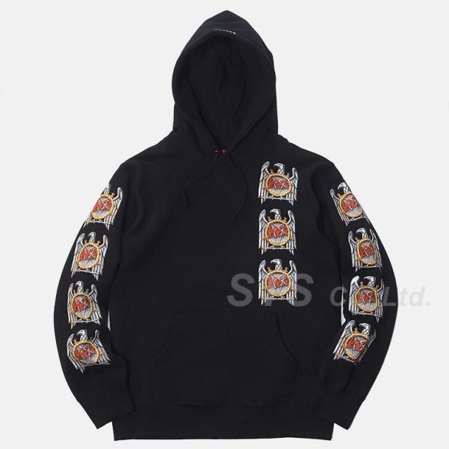 Supreme/Slayer Eagle Hooded Sweatshirt
