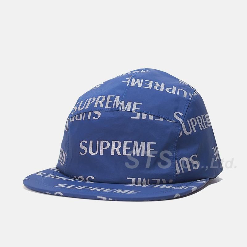 Supreme - 3M Reflective Repeat Taped Seam Camp Cap - UG.SHAFT