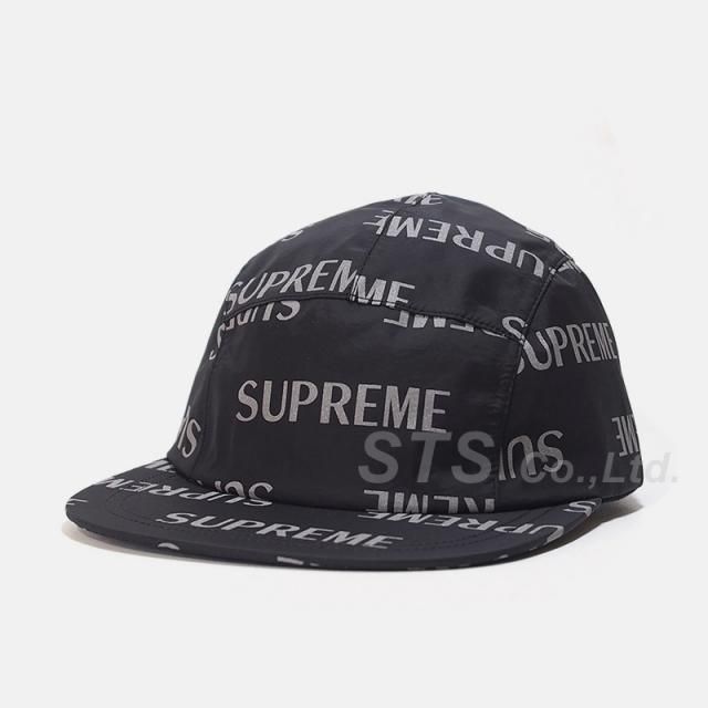 Supreme - 3M Reflective Repeat Taped Seam Camp Cap