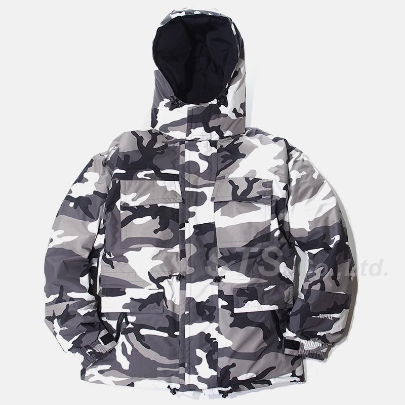 17400円店舗 新宿 充実の品 supreme downtown down parka camo Sサイズ