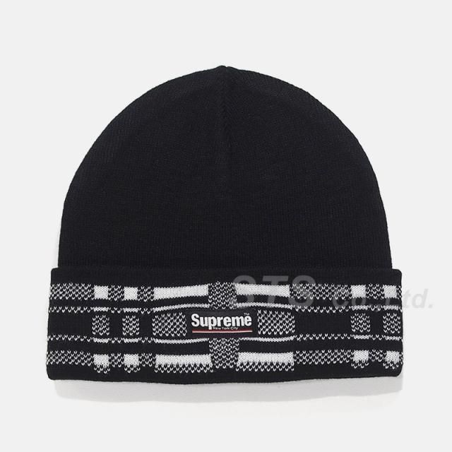 Supreme - Plaid Cuff Beanie