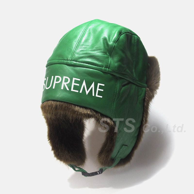11,070円Supreme16AW Leather Trooper Hat