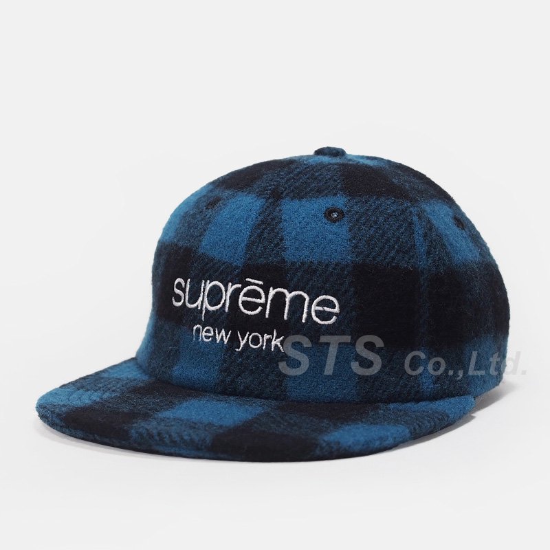 Supreme - Buffalo Plaid Wool Classic Logo 6-Panel - UG.SHAFT