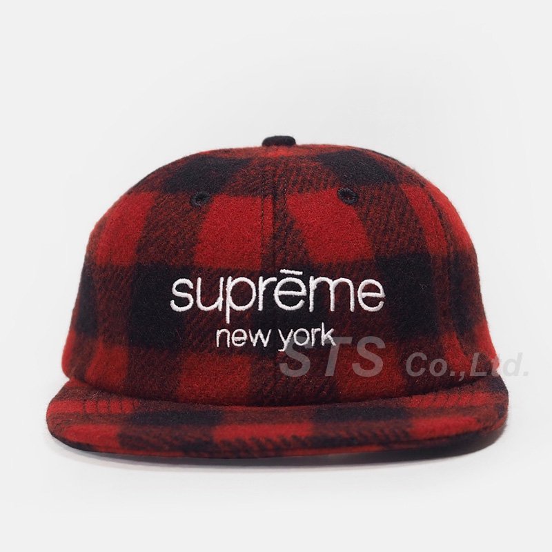 Supreme - Buffalo Plaid Wool Classic Logo 6-Panel - UG.SHAFT