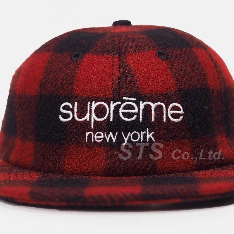 Supreme - Buffalo Plaid Wool Classic Logo 6-Panel - UG.SHAFT