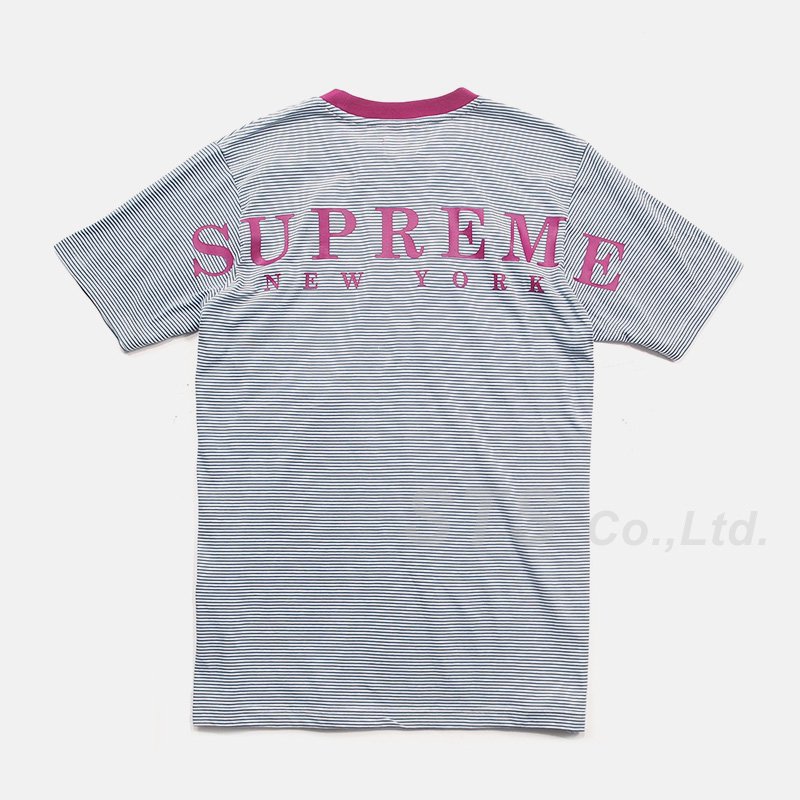 Supreme - Micro Stripe Tee - UG.SHAFT