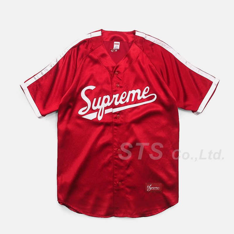 Supreme - Satin Baseball Jersey - UG.SHAFT