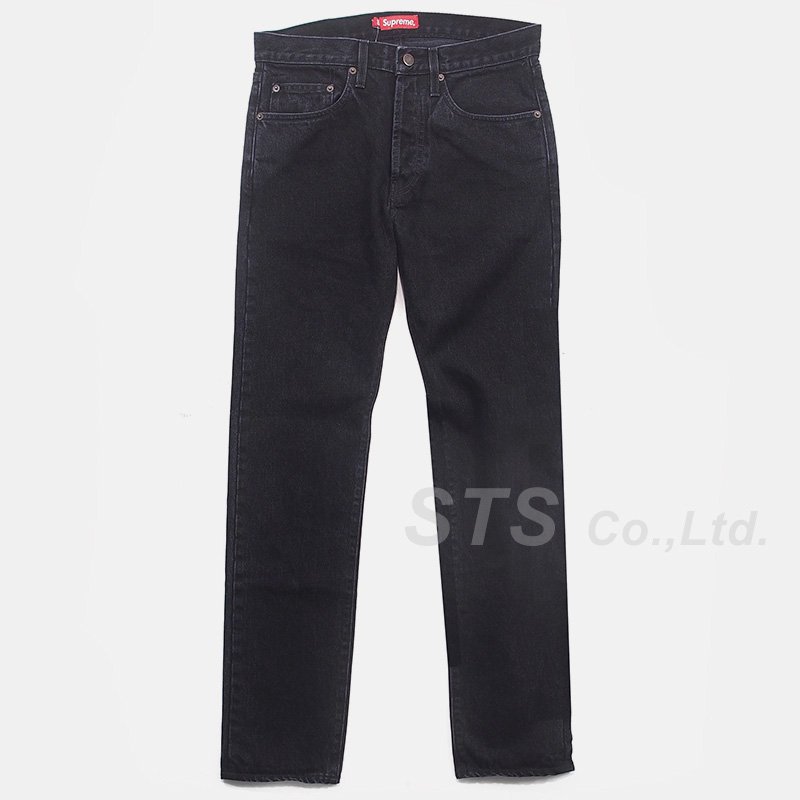 Supreme - Stone Washed Black Slim Jeans - UG.SHAFT