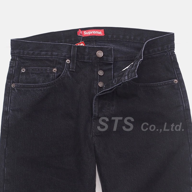 Supreme - Stone Washed Black Slim Jeans - UG.SHAFT