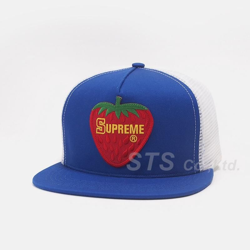 Supreme - Strawberry Mesh Back 5-Panel - UG.SHAFT