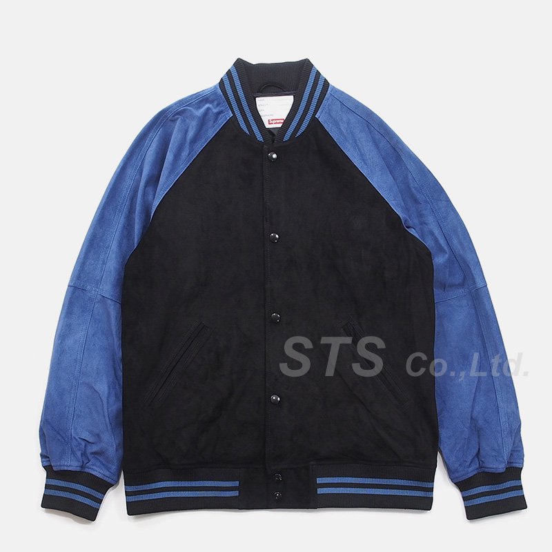 Supreme - Suede Varsity Jacket - UG.SHAFT